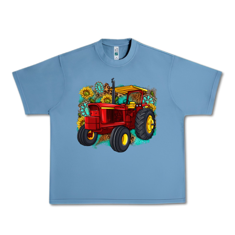 Western Tractor Urban Heavy Tee by texasbilliewilder | Teevron