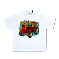 White western tractor Urban Heavy Tee - texasbilliewilder