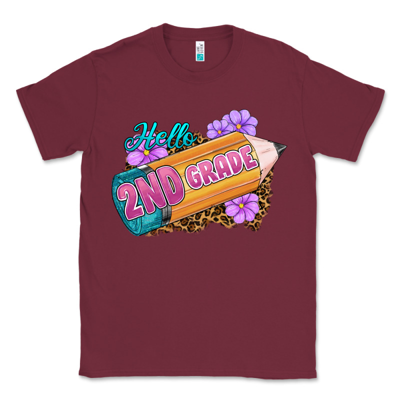 Hello 2nd Grade Classic Tee by RanaPortraitStore | Teevron