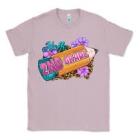 Lilac Hello 2nd Grade Classic Tee - RanaPortraitStore
