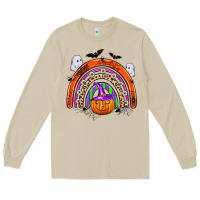 Mushroom halloween rainbow Long Sleeve Tee - Zillion Design Studio