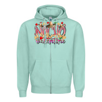 Seafoam nacho valentine Zipper Hoodie - RacoonDesign