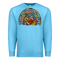 Ocean Blue football rainbow Premium Sweatshirt - Artiststas