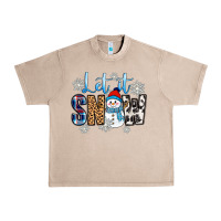 French Oak let it snow Urban Heavy Tee - Zillion Design Studio