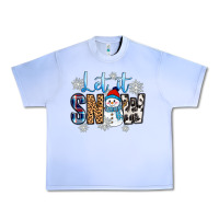 Grape Ice let it snow Urban Heavy Tee - Zillion Design Studio