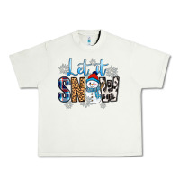 Pistachio let it snow Urban Heavy Tee - Zillion Design Studio