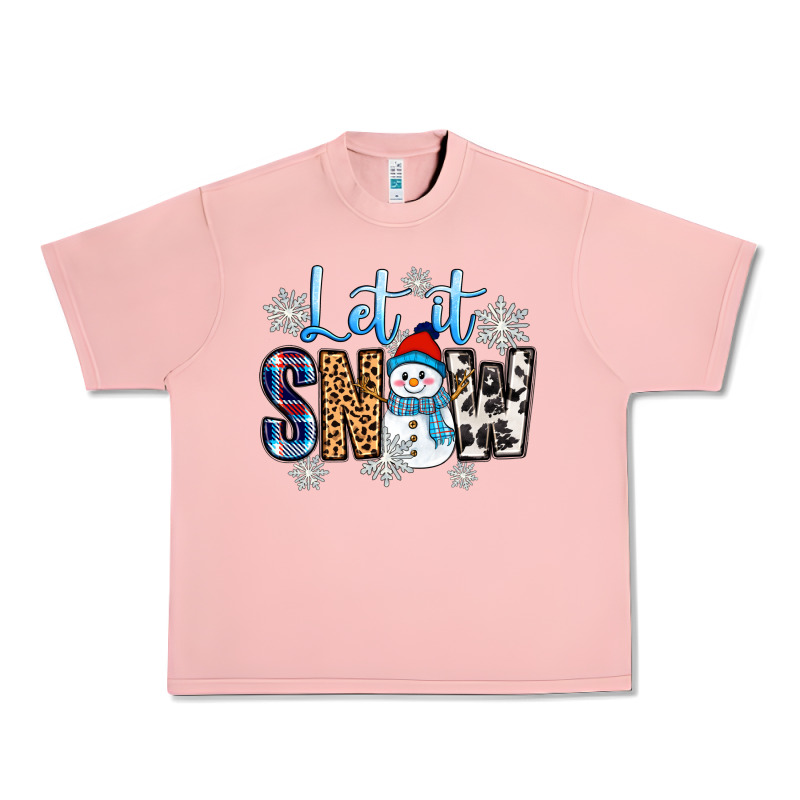 Let It Snow Urban Heavy Tee by Zillion Design Studio | Teevron