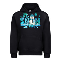 Black up to snow good winter snowman Urban Hoodie - MaliasSmallBusiness