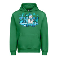 Emerald up to snow good winter snowman Urban Hoodie - MaliasSmallBusiness