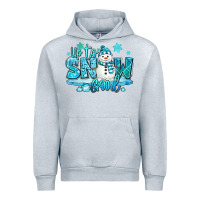 Heather Grey up to snow good winter snowman Urban Hoodie - MaliasSmallBusiness