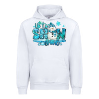 White up to snow good winter snowman Urban Hoodie - MaliasSmallBusiness