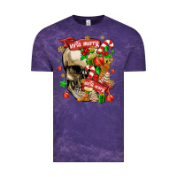 Cloud Purple sorta merry sorta scary Vintage Tee - MaliasSmallBusiness