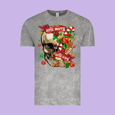 Vintage Tee sorta merry sorta scary