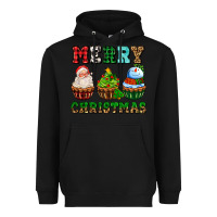 Black merry christmas with cupcakes Heavyweight Hoodie - AdoDesignShop