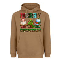Toasted Coconut merry christmas with cupcakes Heavyweight Hoodie - AdoDesignShop