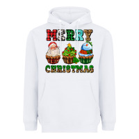 Merry Christmas With Cupcakes Heavyweight Hoodie | Teevron