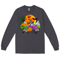 Smoke halloween farm truck Long Sleeve Tee - Zillion Design Studio