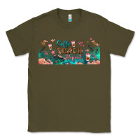 Army Green coffe teach repeat libbey glass Classic Tee - BundleAndBundleShop
