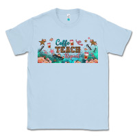 Dusty Blue coffe teach repeat libbey glass Classic Tee - BundleAndBundleShop