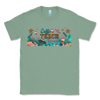 Sage coffe teach repeat libbey glass Classic Tee - BundleAndBundleShop