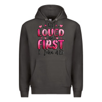 Smoke he loved us first 1 john 4 19 Premium Hoodie - MaliasSmallBusiness