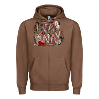 Chestnut nana baseball Zipper Hoodie - RacoonDesign