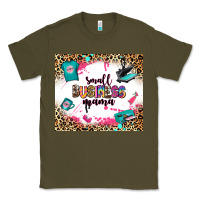 Army Green small business mama Classic Tee - Zillion Design Studio