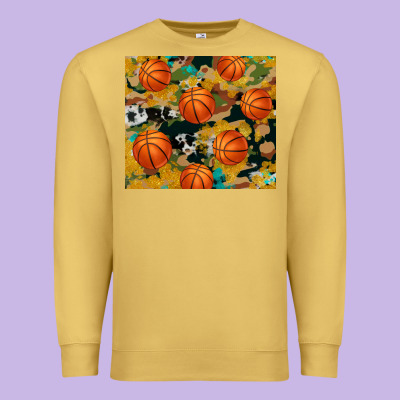 Basketball Tumbler Premium Sweatshirt Designed By Artiststas