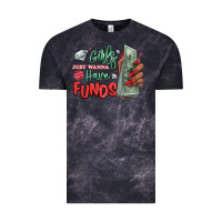 Cloud Black girls just wanna have funds Vintage Tee - MaliasSmallBusiness