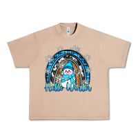 Burro hello winter rainbow Urban Heavy Tee - Zillion Design Studio