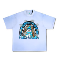 Grape Ice hello winter rainbow Urban Heavy Tee - Zillion Design Studio