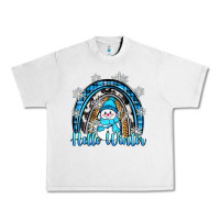 Hello Winter Rainbow Urban Heavy Tee | Teevron