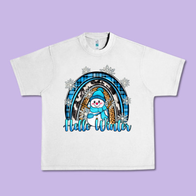 Urban Heavy Tee hello winter rainbow