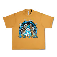 Peanut Butter hello winter rainbow Urban Heavy Tee - Zillion Design Studio