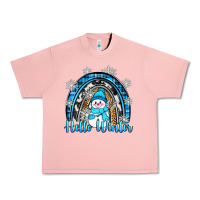 Salmon hello winter rainbow Urban Heavy Tee - Zillion Design Studio
