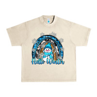 Sandshell hello winter rainbow Urban Heavy Tee - Zillion Design Studio