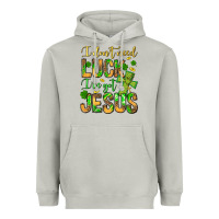 Moon Dust I don't need luck I've got Jesus Heavyweight Hoodie - Jasminsmagicworld