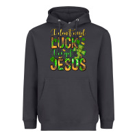 Smoke I don't need luck I've got Jesus Heavyweight Hoodie - Jasminsmagicworld