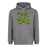 Storm I don't need luck I've got Jesus Heavyweight Hoodie - Jasminsmagicworld