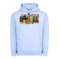 Pigment Grape Ice gobble with thanksgiving turkeys Urban Hoodie - MaliasSmallBusiness