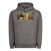 Pigment Tornado gobble with thanksgiving turkeys Urban Hoodie - MaliasSmallBusiness