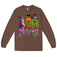 Chestnut witch please Long Sleeve Tee - Zillion Design Studio