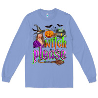 Colony Blue witch please Long Sleeve Tee - Zillion Design Studio
