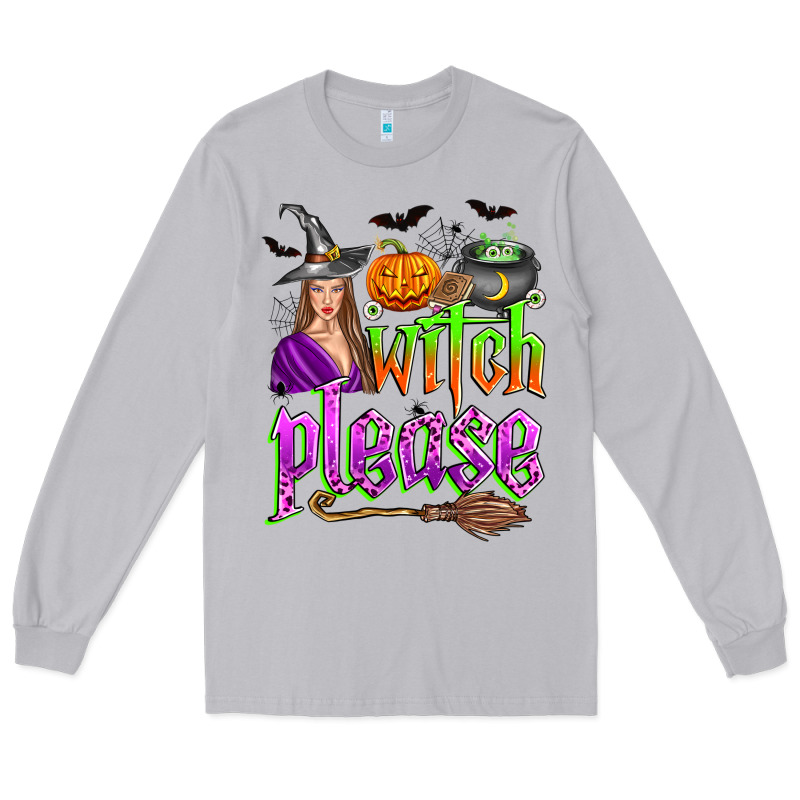 Witch Please Long Sleeve Tee by Zillion Design Studio | Teevron