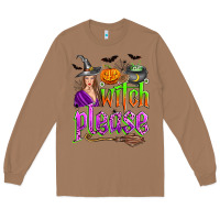 Toasted Coconut witch please Long Sleeve Tee - Zillion Design Studio