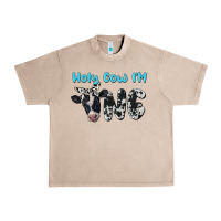 French Oak holy cow i'm one Urban Heavy Tee - BarkalooDesign