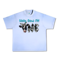 Grape Ice holy cow i'm one Urban Heavy Tee - BarkalooDesign