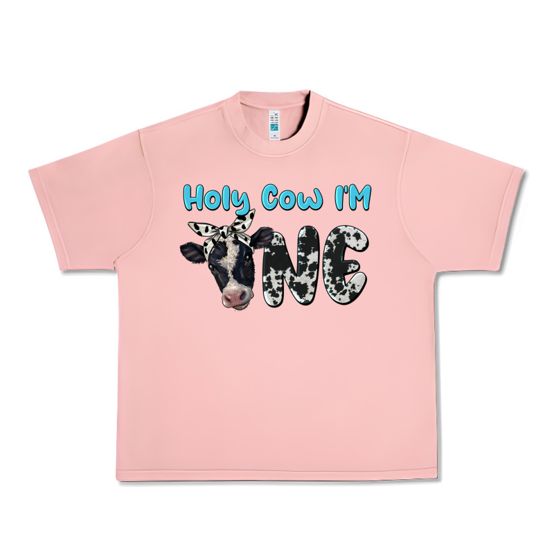 Holy Cow I'm One Urban Heavy Tee by BarkalooDesign | Teevron