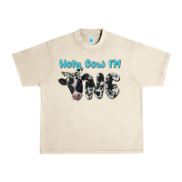 Sandshell holy cow i'm one Urban Heavy Tee - BarkalooDesign