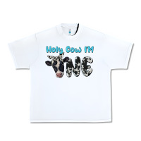 White holy cow i'm one Urban Heavy Tee - BarkalooDesign